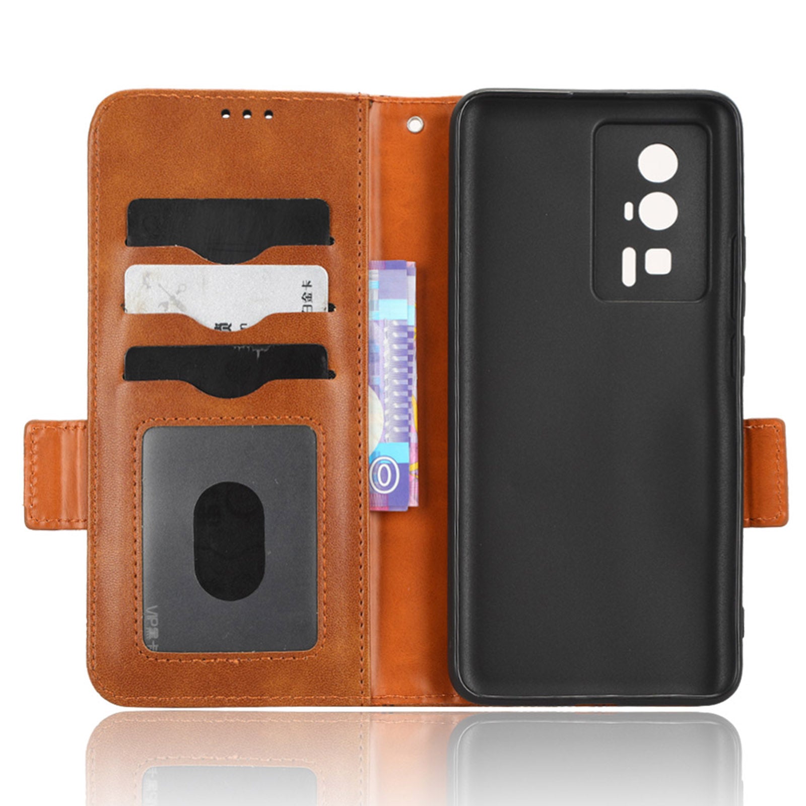 Anti-fall Phone Case for Xiaomi Poco F5 Pro 5G Redmi K60 Pro 5G K60 5G PU Leather Phone Cover Stand Wallet with Dot Pattern Imprinted Anti-fall Phone Case for Xiaomi Poco F5 Pro 5G Redmi K60 Pro 5G K60 5G PU Leather Phone Cover Stand Wallet with Dot Pattern Imprinted